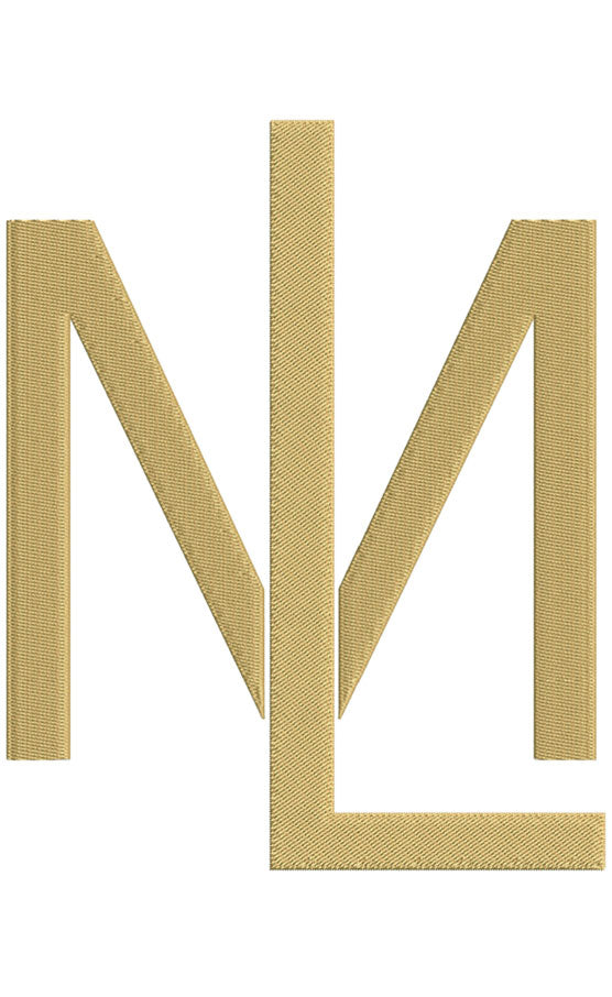 Monogram Block LM for Embroidery