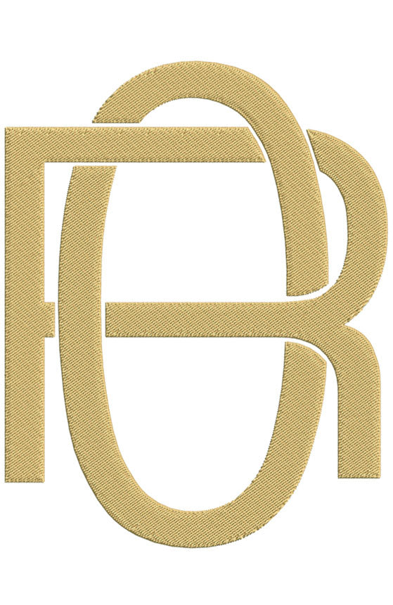 Monogram Block OR for Embroidery
