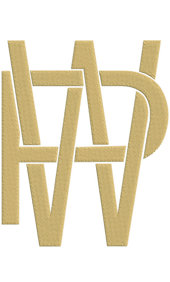 Monogram Block PW for Embroidery