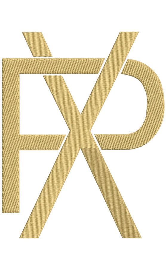 Monogram Block PX for Embroidery