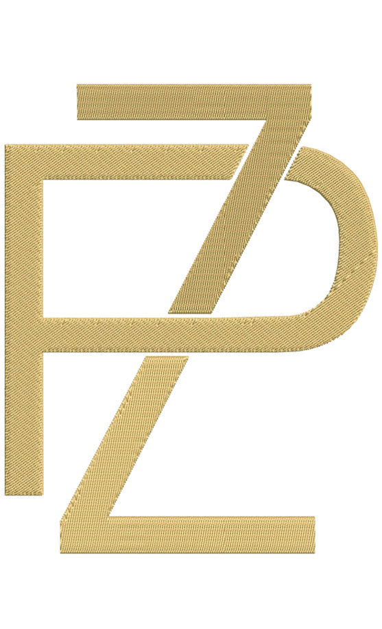 Monogram Block PZ for Embroidery