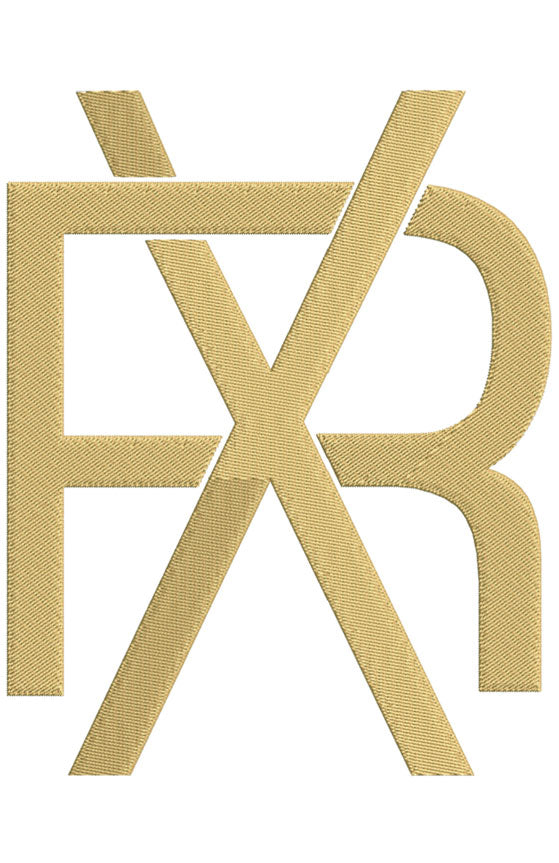 Monogram Block RX for Embroidery
