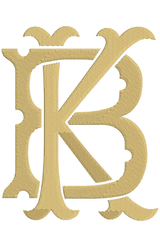 Monogram Chic BK for Embroidery