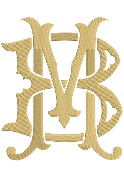 Monogram Chic BM for Embroidery – Shuler Studio