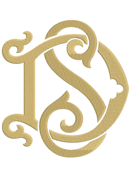 Monogram Using Ds Monogram Chic DS for Embroidery – Shuler Studio