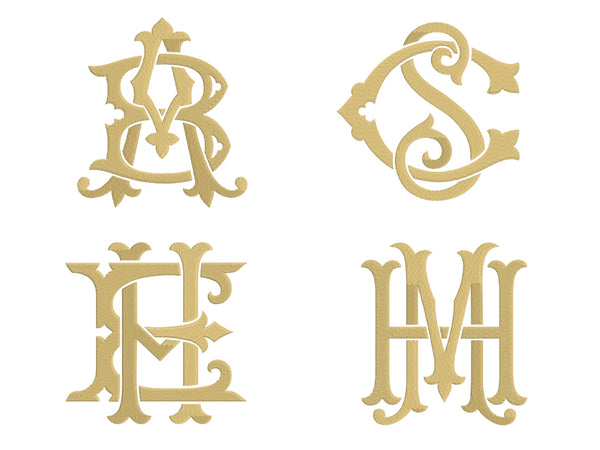 Monogram Block MM for Embroidery – Shuler Studio