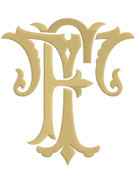 Shuler Monogram F Monogram Chic FT for Embroidery – Shuler Studio