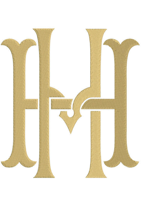 Monogram Chic HH for Embroidery