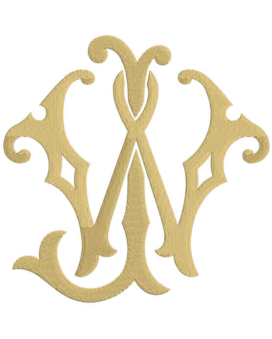 Monogram Chic JW for Embroidery