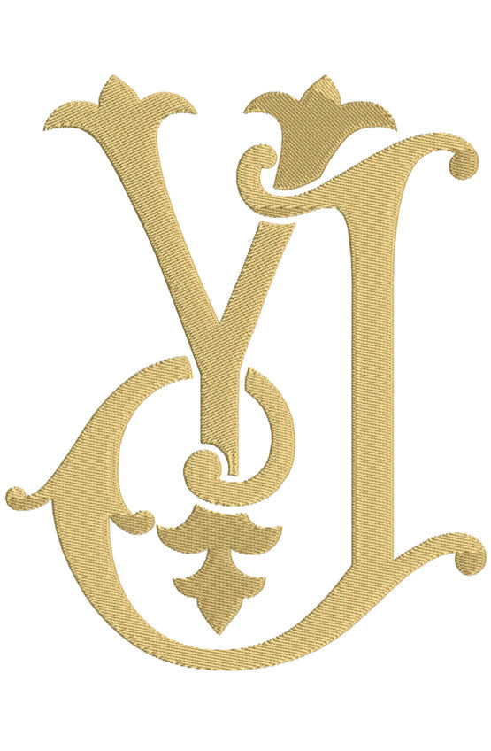 Monogram Chic JY for Embroidery