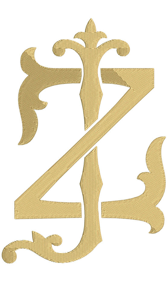 Monogram Chic JZ for Embroidery