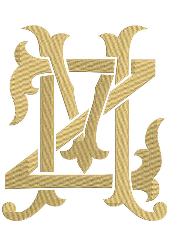 Monogram Chic MZ for Embroidery