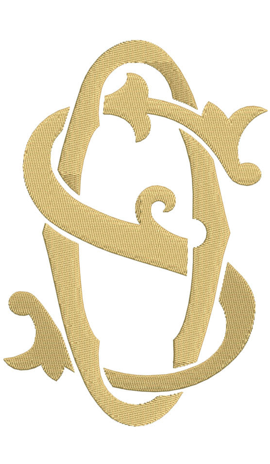 Monogram Chic OS for Embroidery