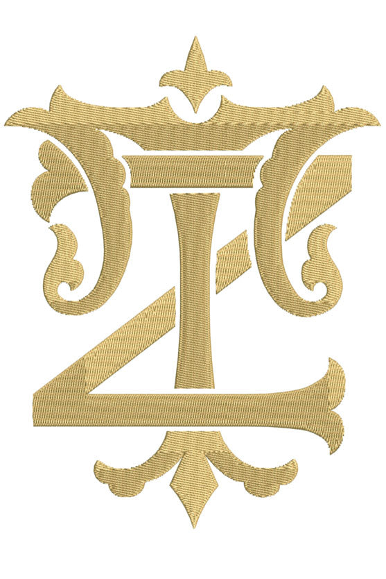 Monogram Chic TZ for Embroidery