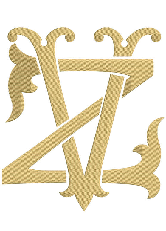 Monogram Chic VZ for Embroidery