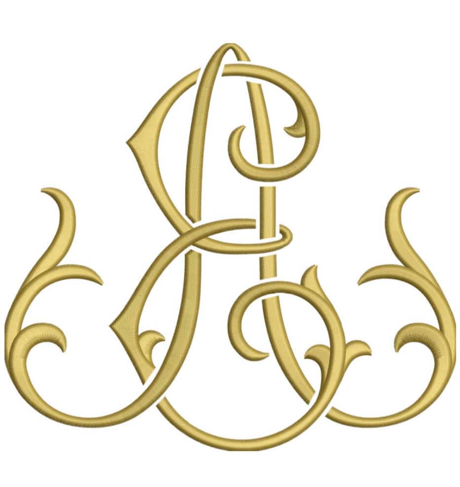 Monogram Couture AE for Embroidery