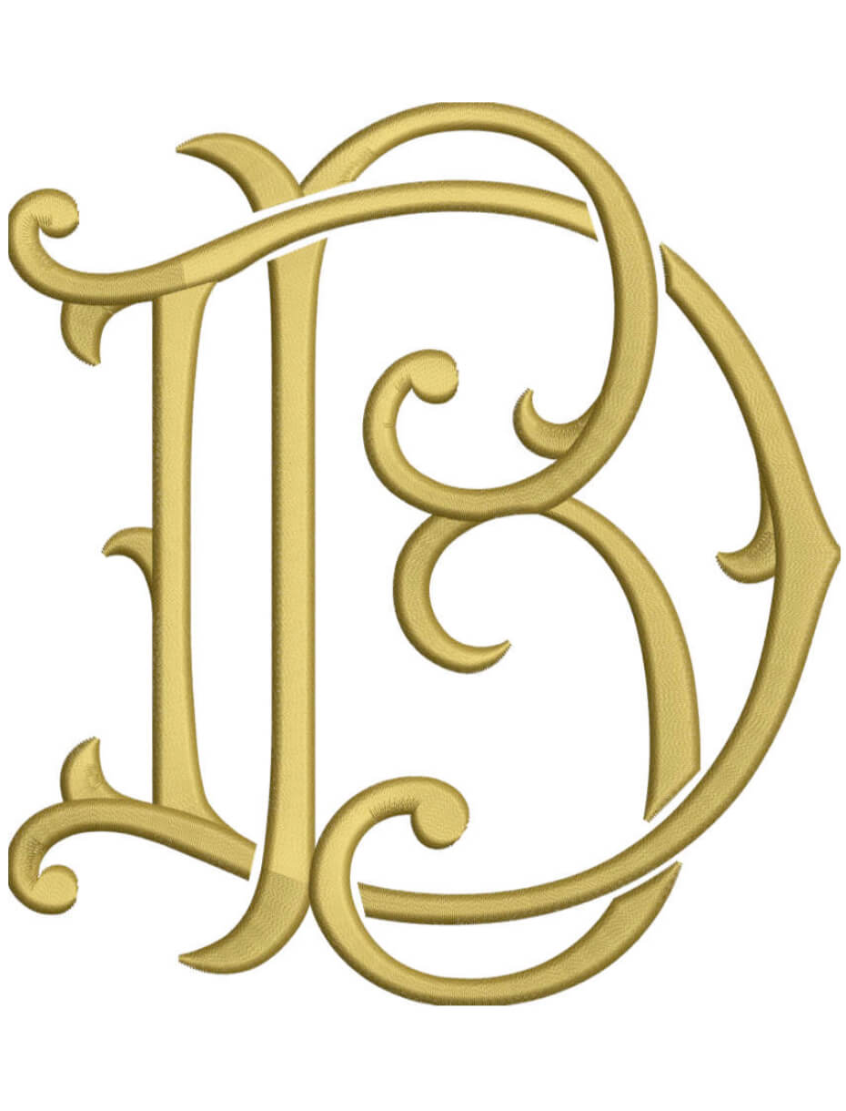 Monogram Couture BD for Embroidery
