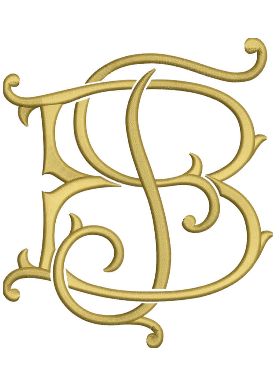 Monogram Couture BF for Embroidery