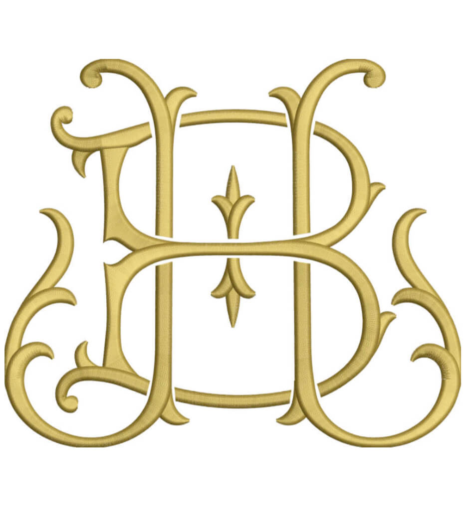 Monogram Couture BH for Embroidery