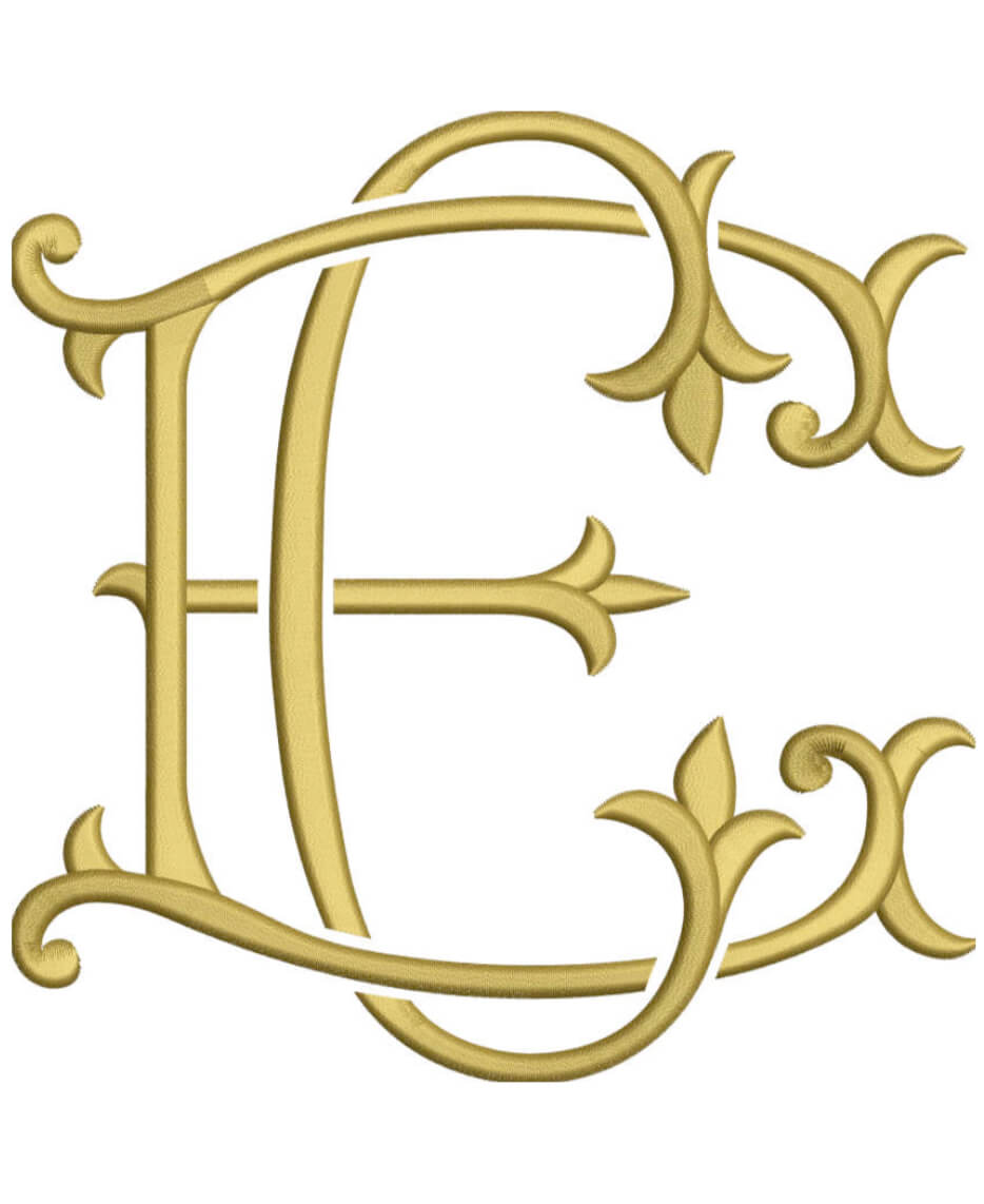 Monogram Couture CE for Embroidery