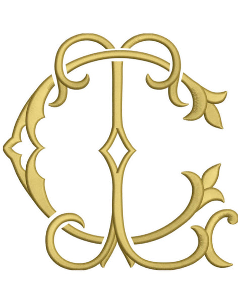 Monogram Couture CL for Embroidery – Shuler Studio