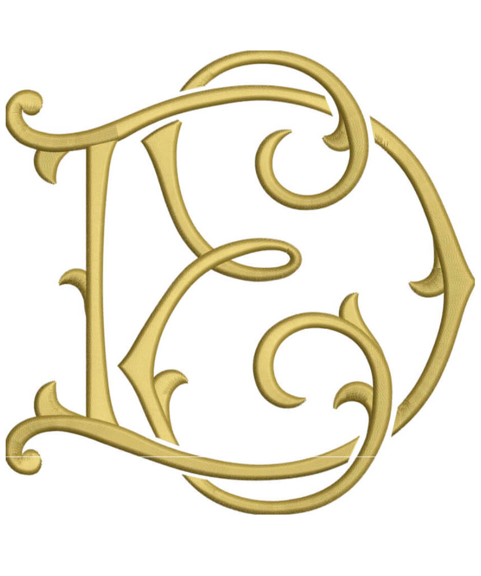 Monogram Couture DE for Embroidery