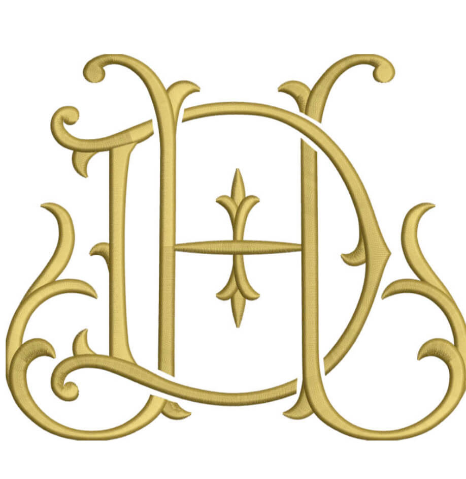 Monogram Couture DH for Embroidery