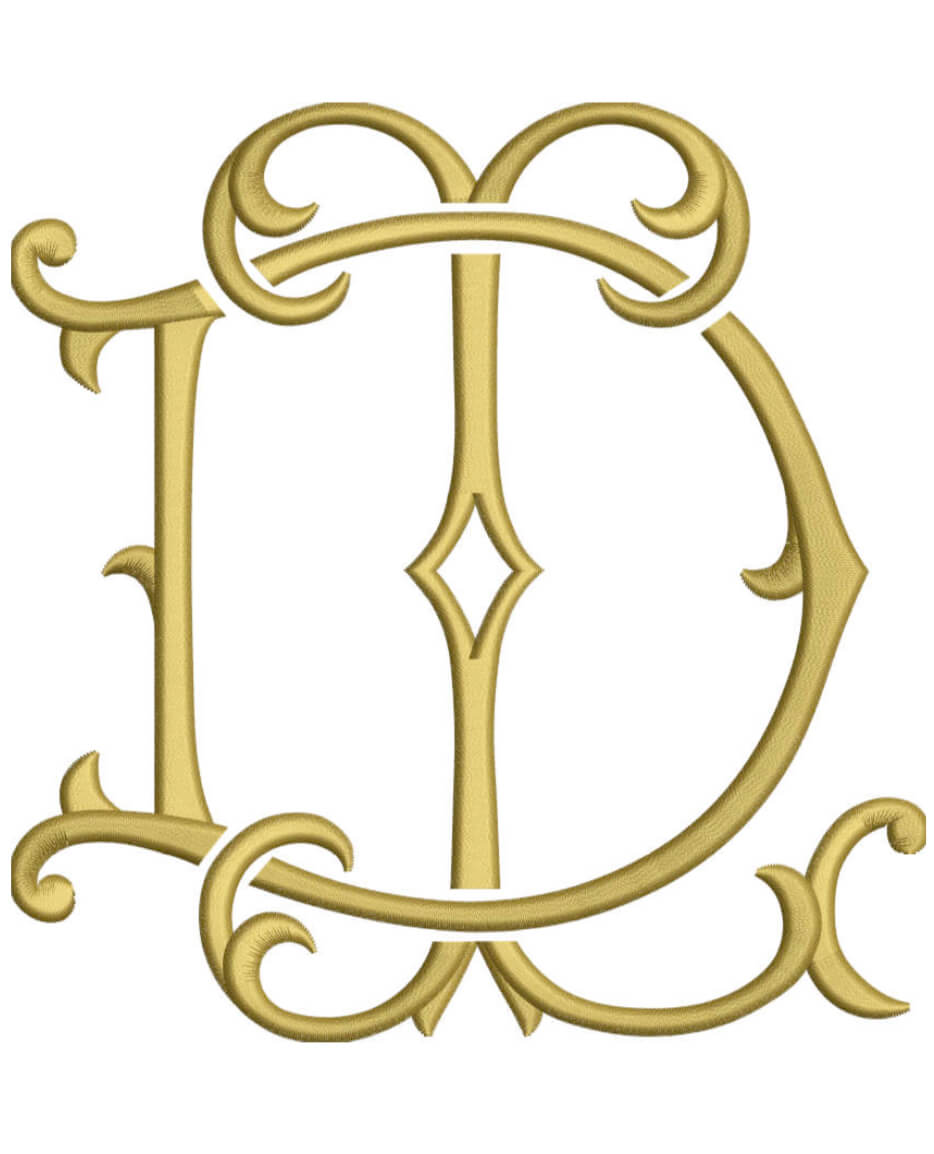 Monogram Couture DL for Embroidery