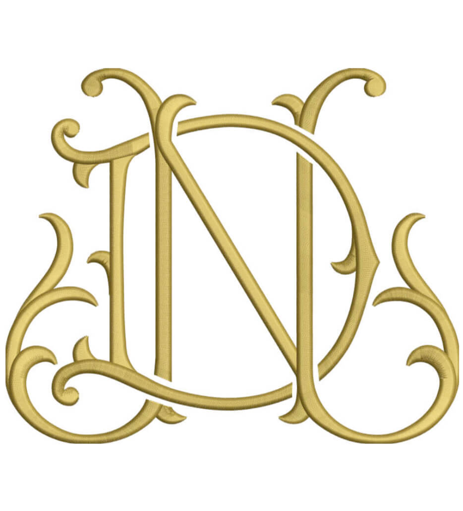 Monogram Couture DN for Embroidery