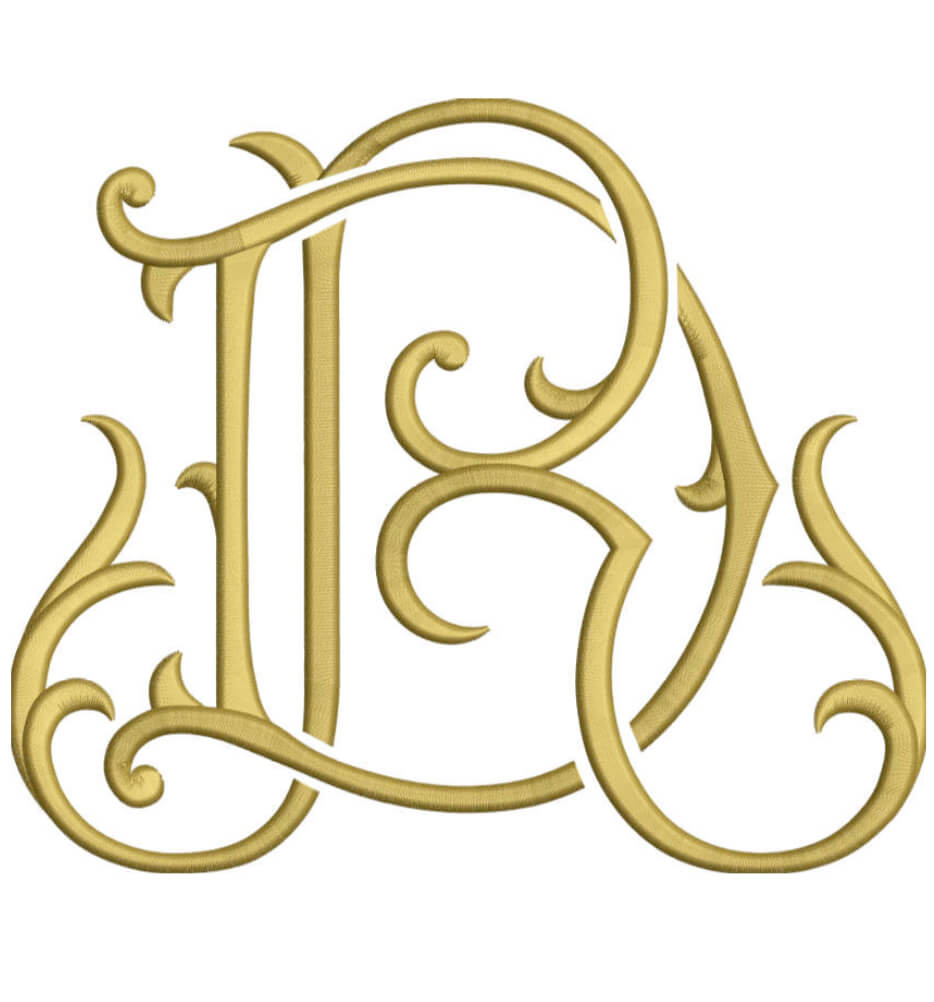 Monogram Couture DR for Embroidery
