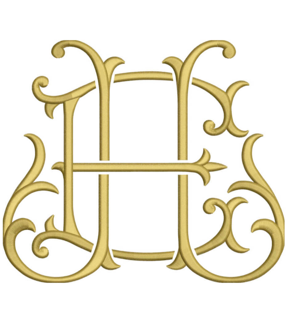 Monogram Couture EH for Embroidery