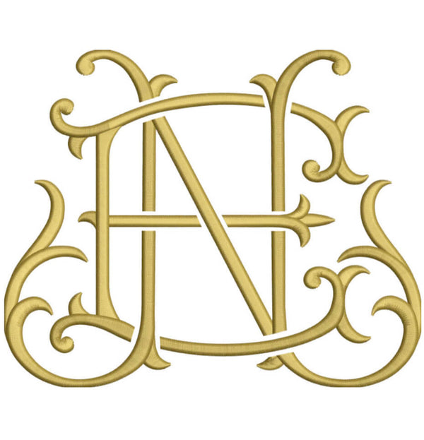 Letter N Custom Letter N for embroidery – Shuler Studio