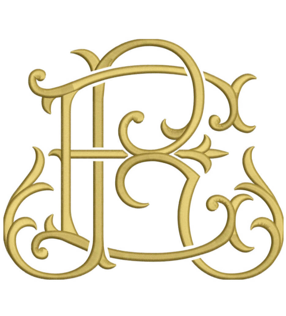 Monogram Couture ER for Embroidery