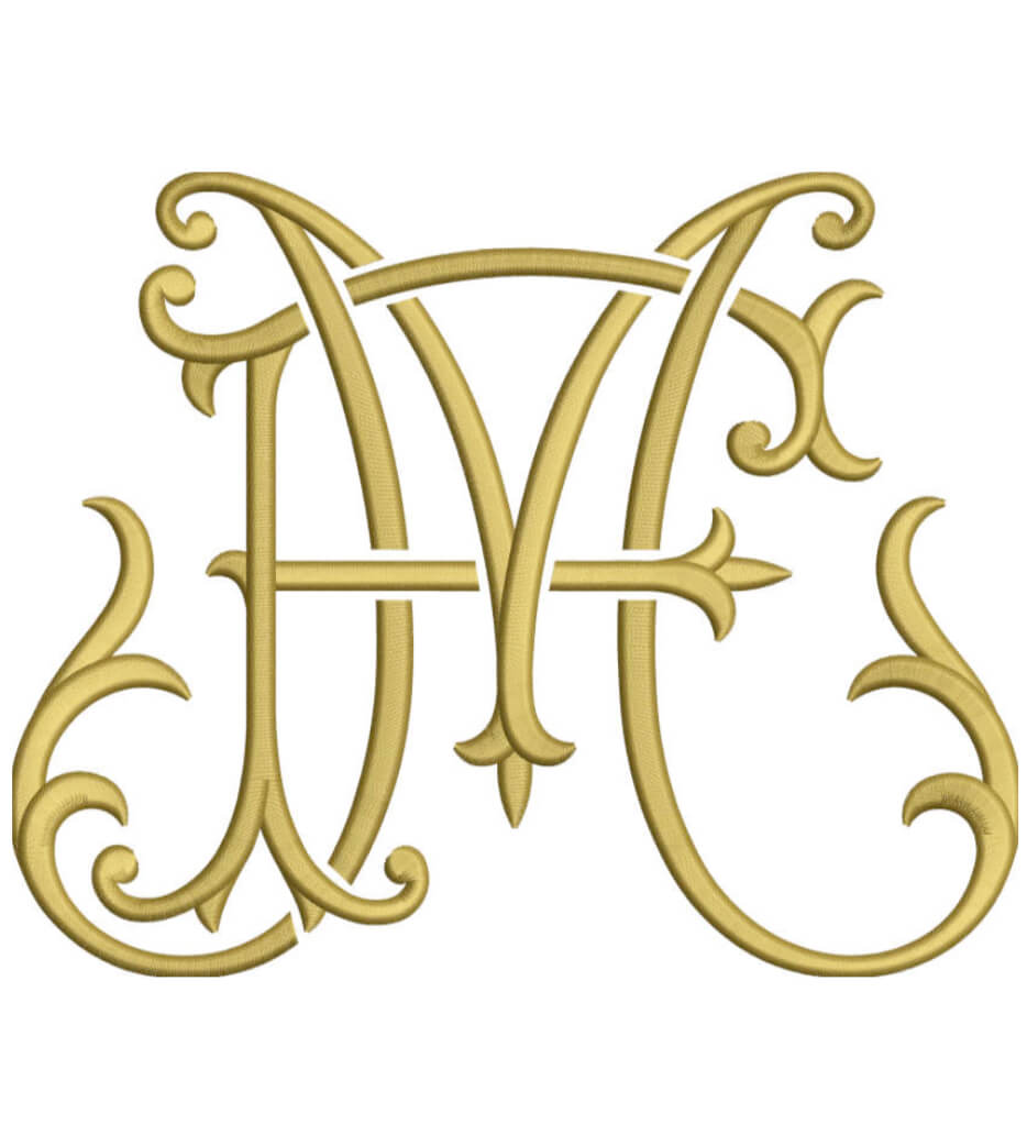 Monogram Couture FM for Embroidery