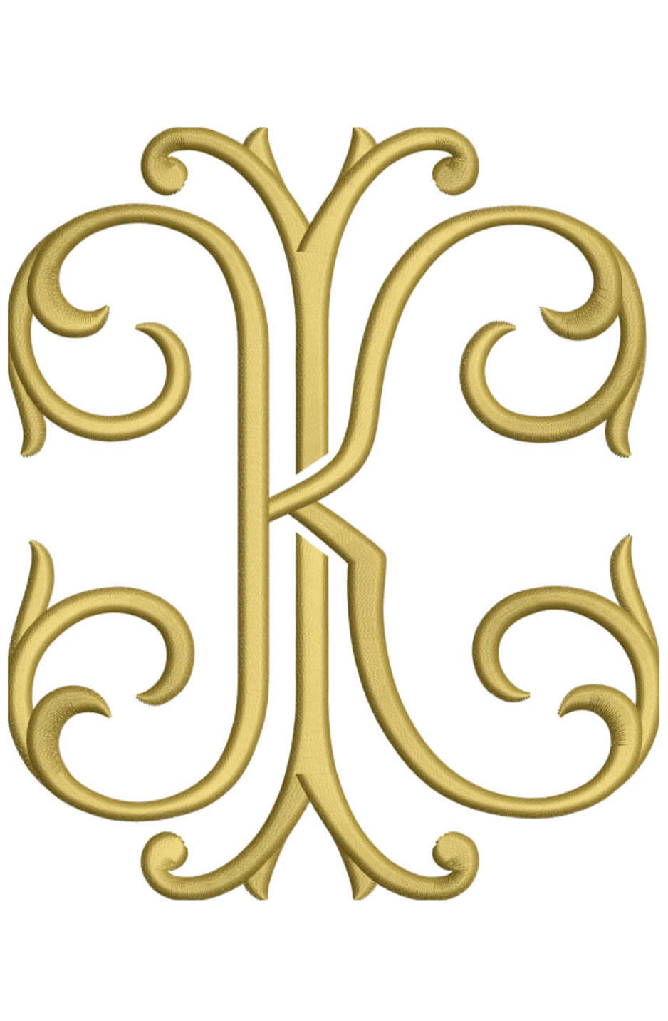Monogram Couture IK for Embroidery