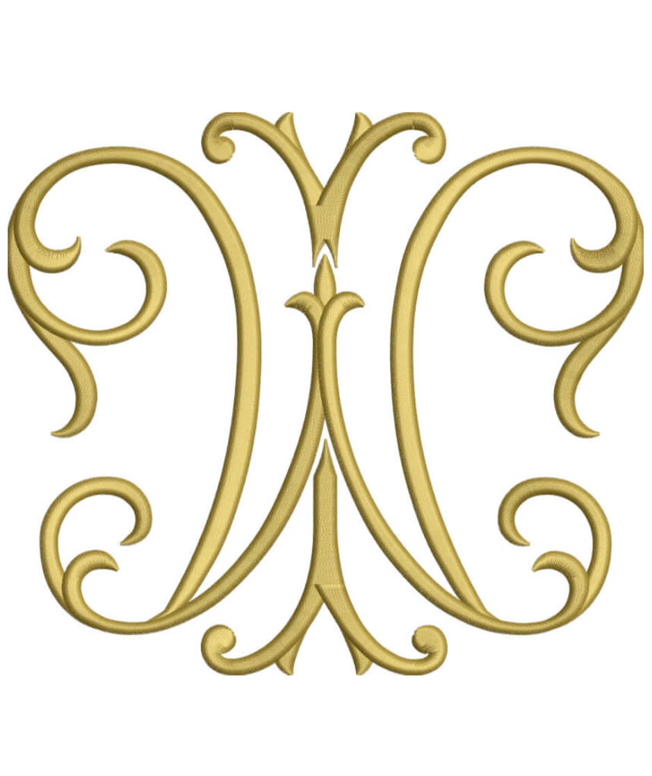 Monogram Couture IW for Embroidery