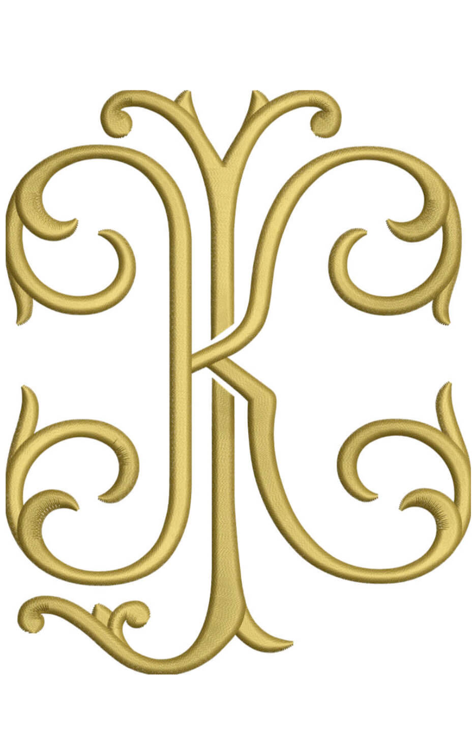 Monogram Couture JK for Embroidery