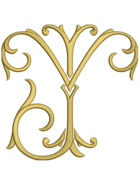 Monogram Couture JY for Embroidery – Shuler Studio