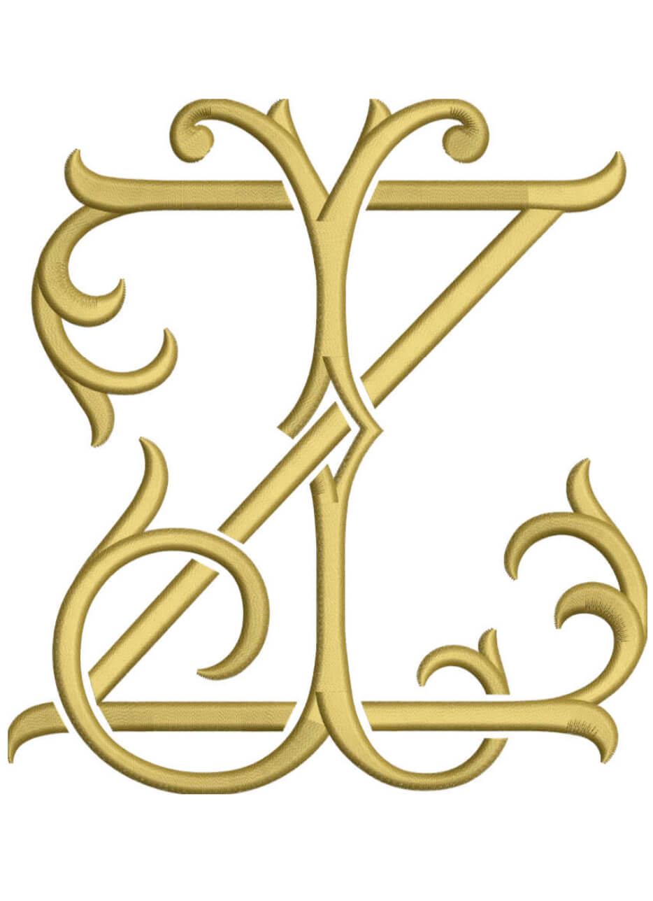 Monogram Couture JZ for Embroidery
