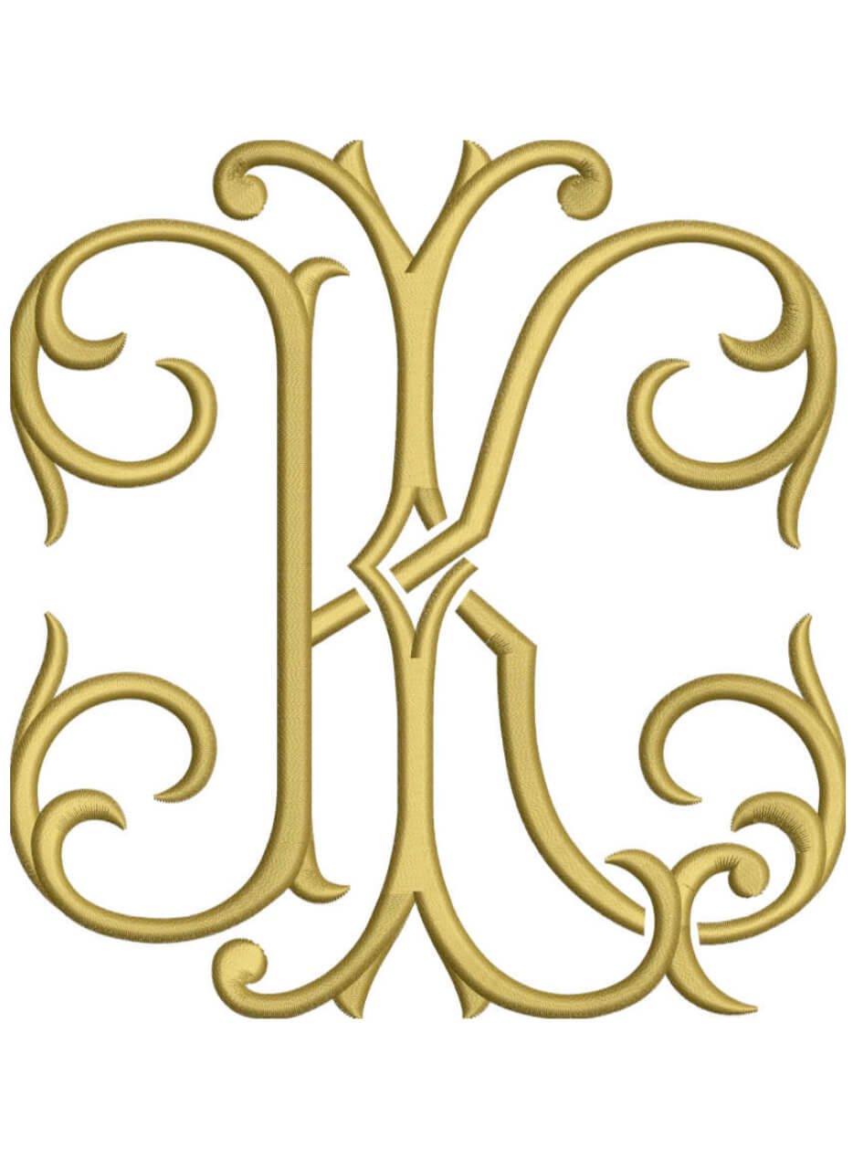 Monogram Couture KL for Embroidery