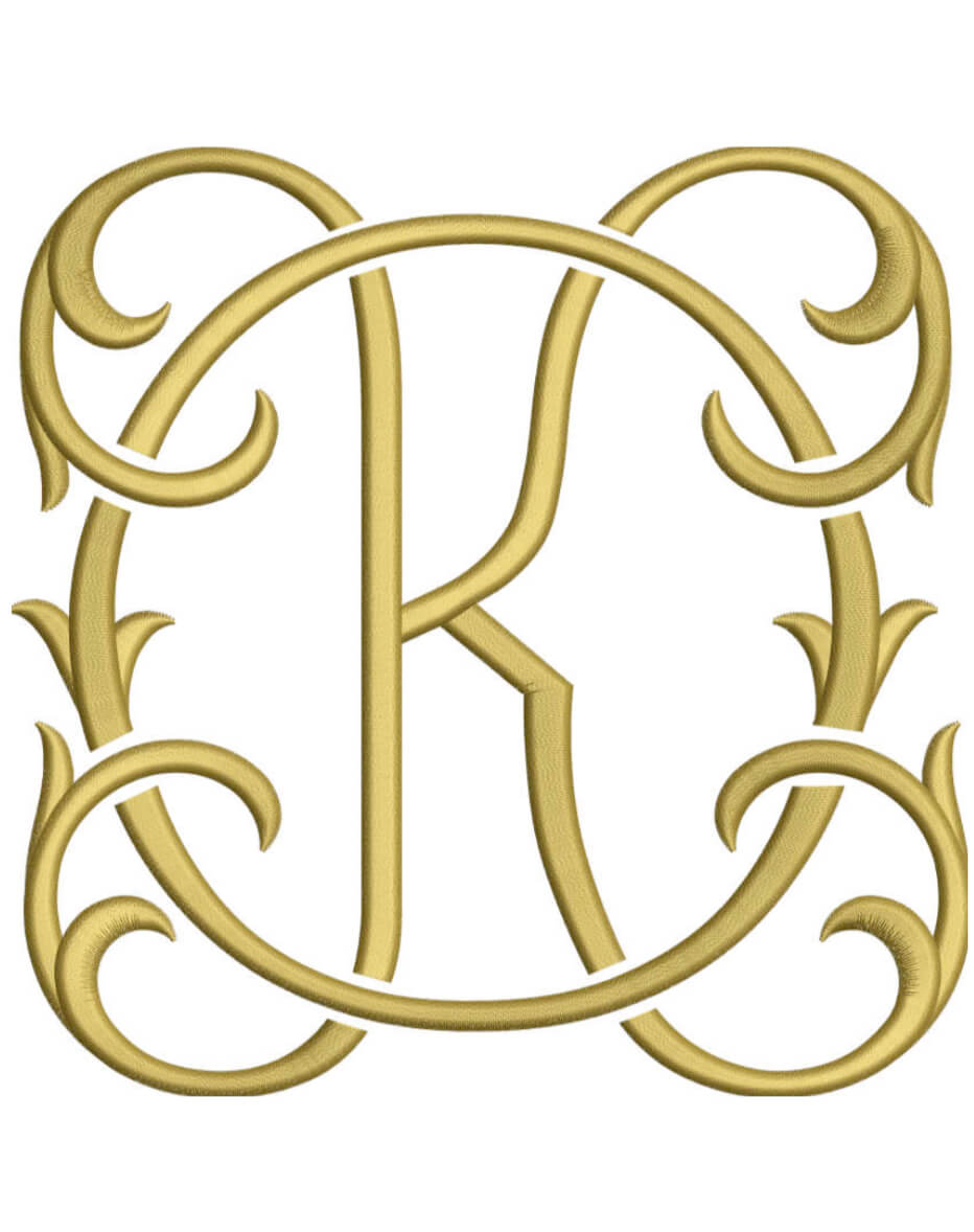 Monogram Couture KO for Embroidery