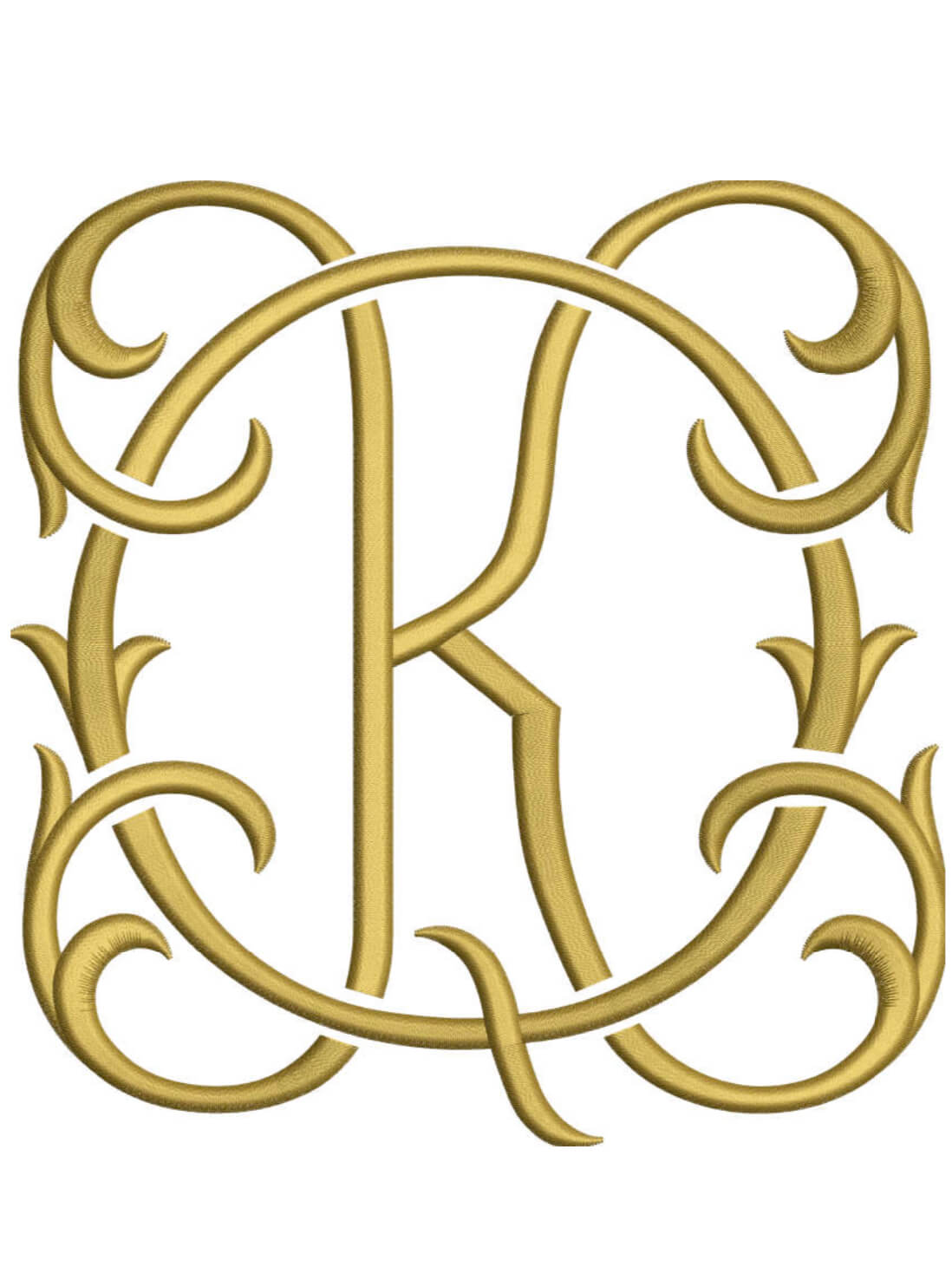 Monogram Couture KQ for Embroidery