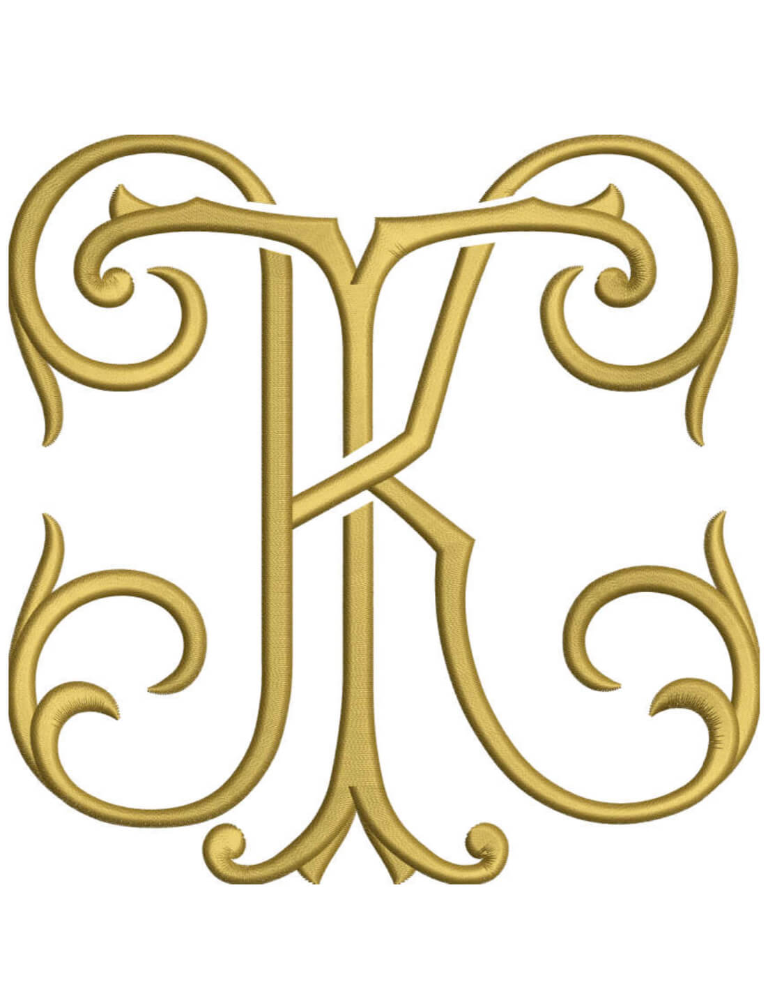 Monogram Couture KT for Embroidery