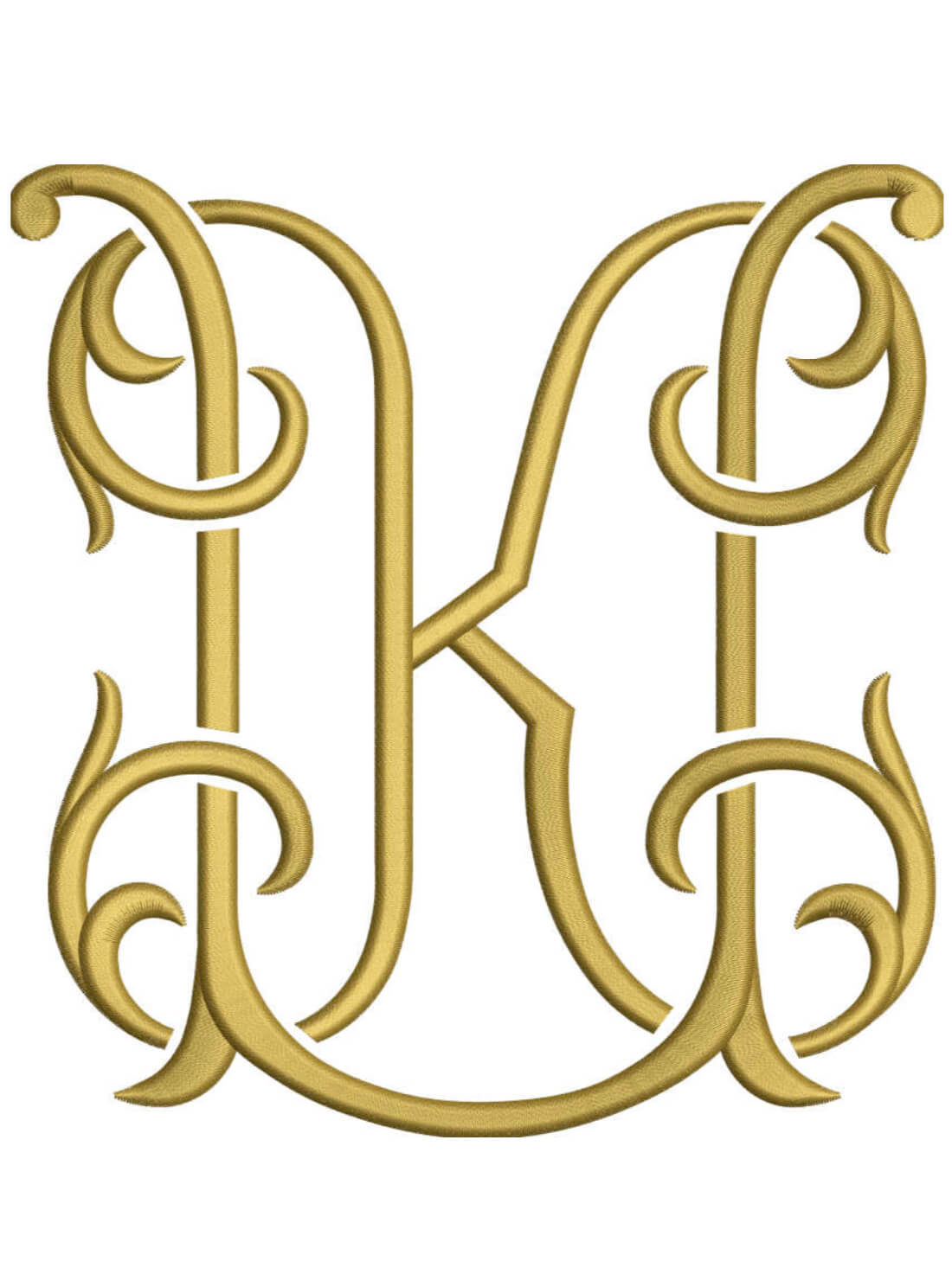 Monogram Couture KU for Embroidery