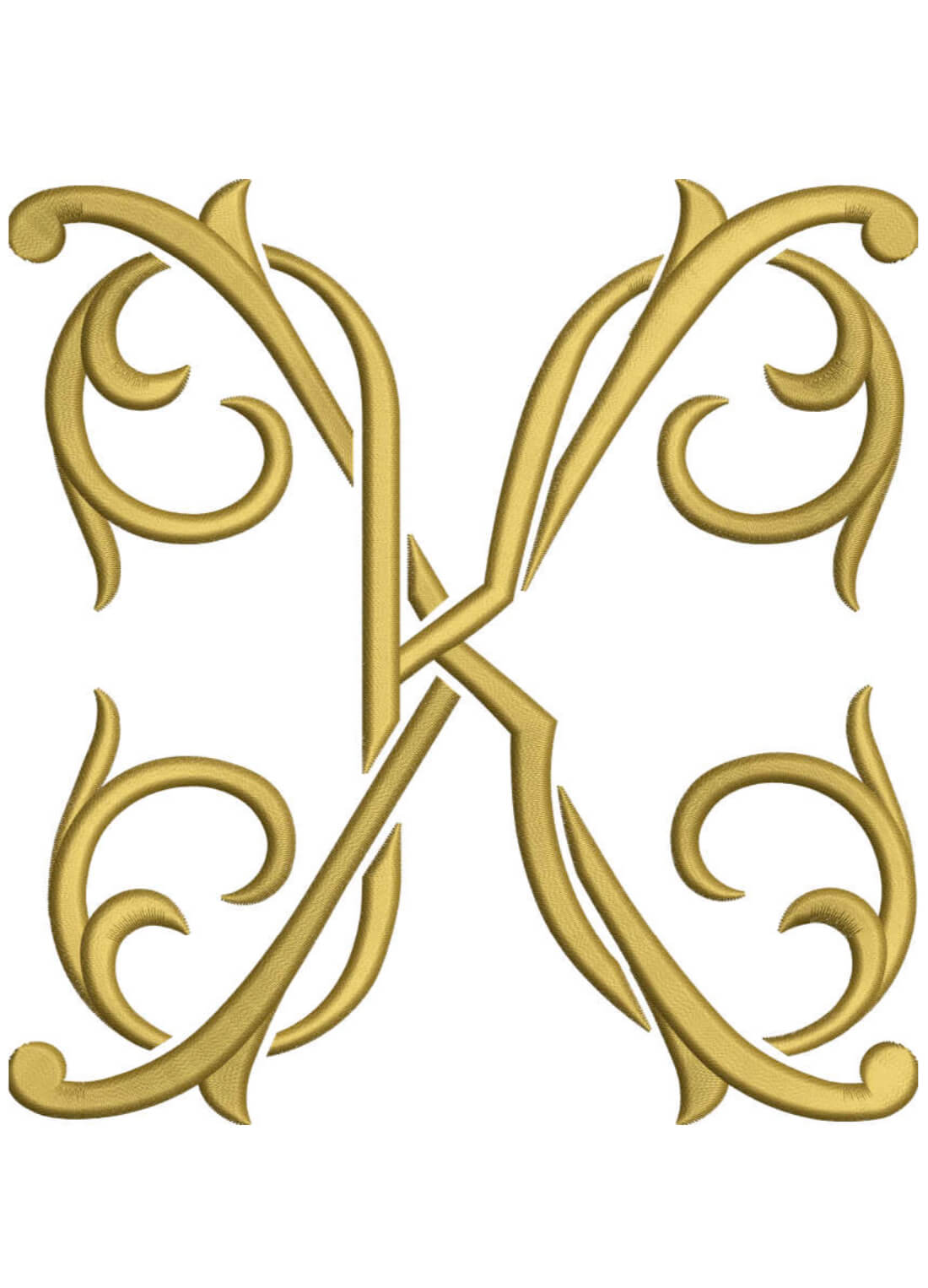 Monogram Couture KX for Embroidery