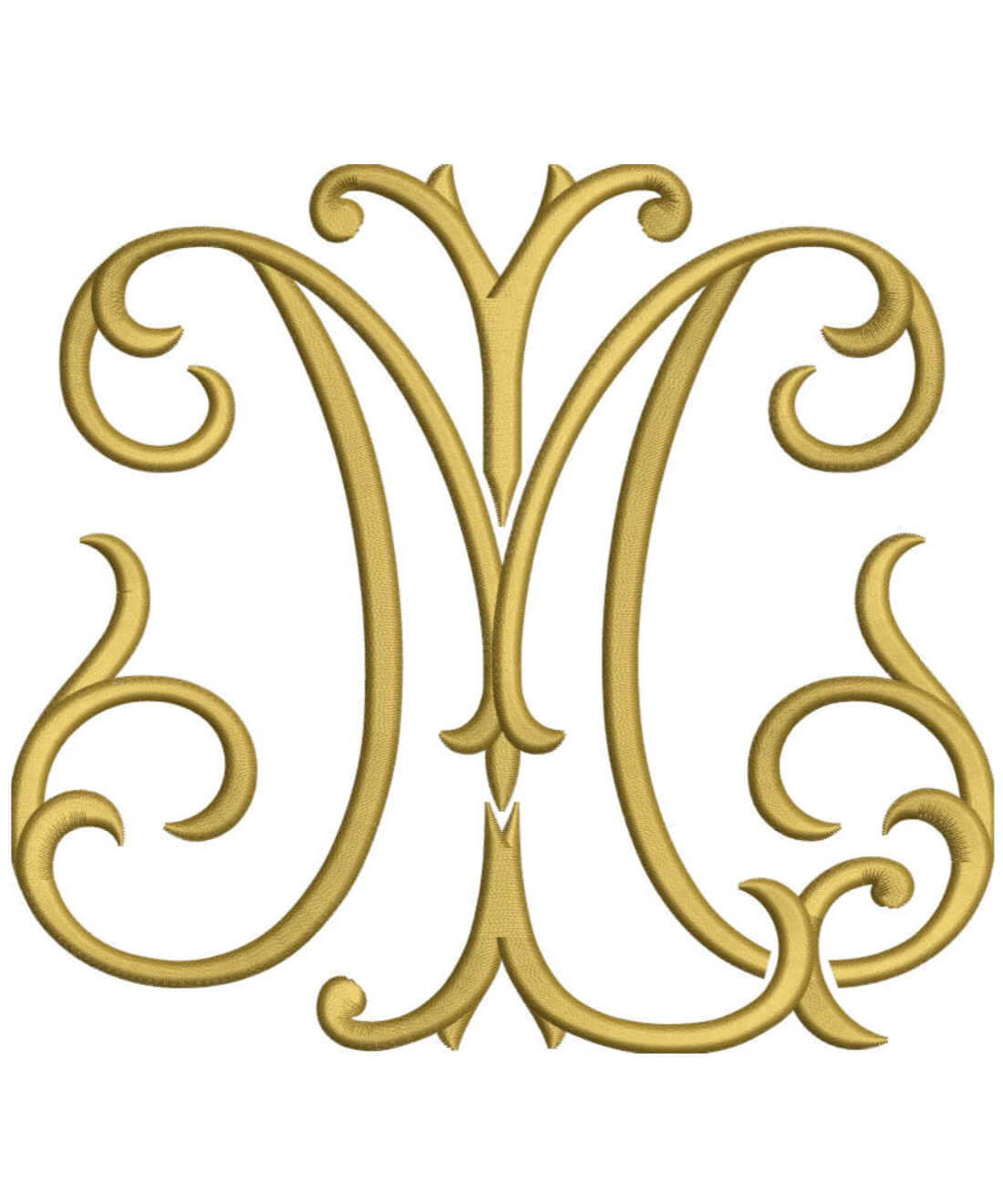 Monogram Couture LM for Embroidery