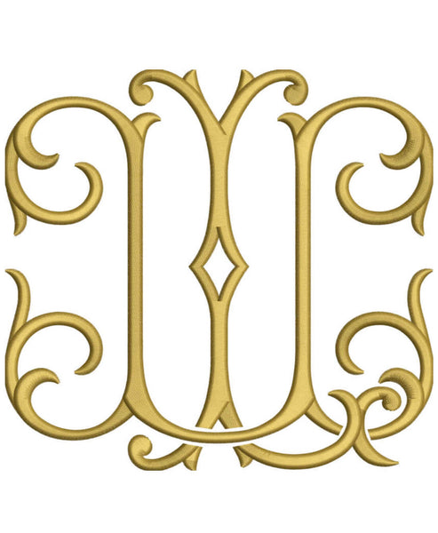 Shuler Monogram F Monogram Couture LU for Embroidery – Shuler Studio