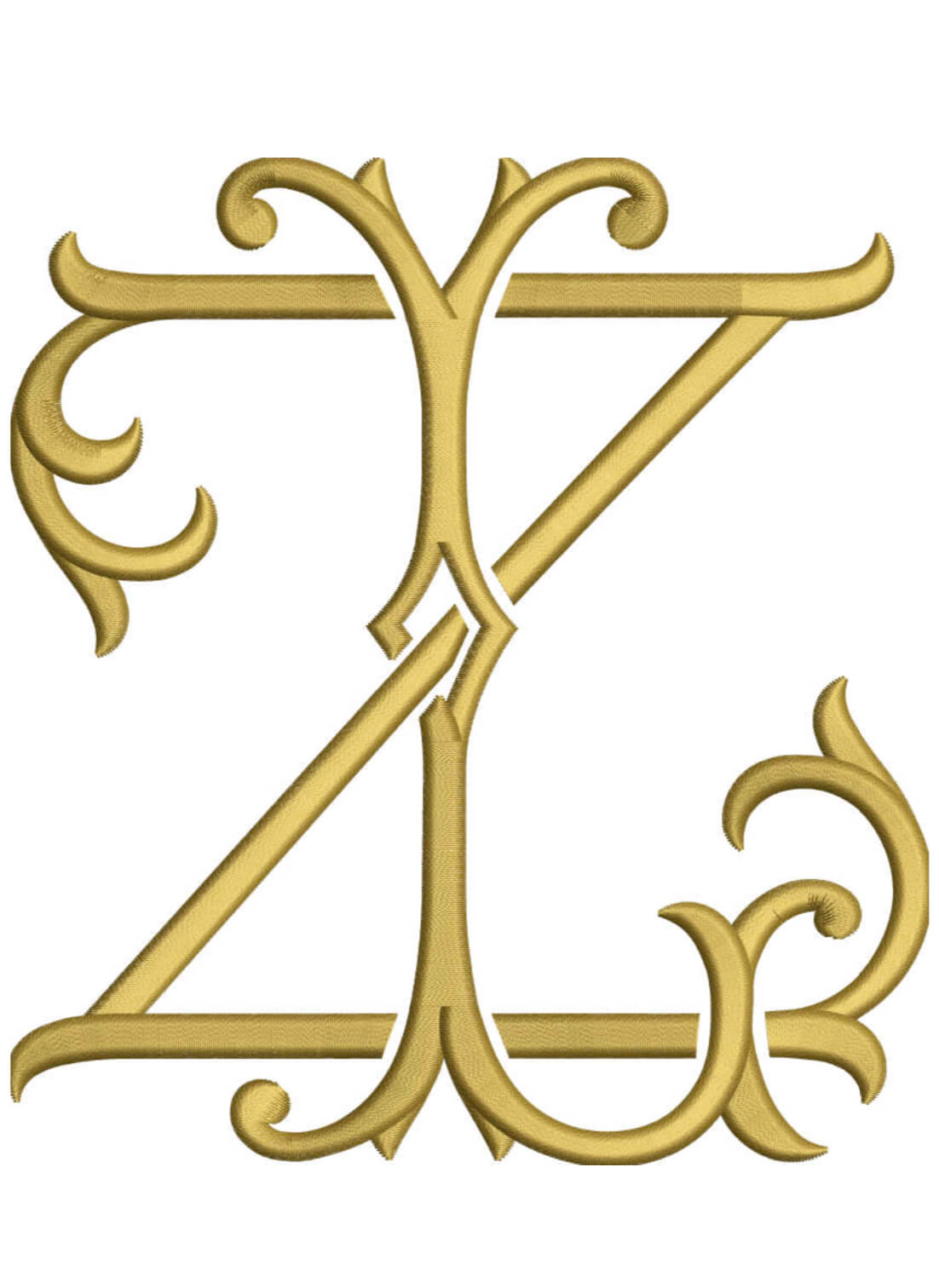Monogram Couture LZ for Embroidery