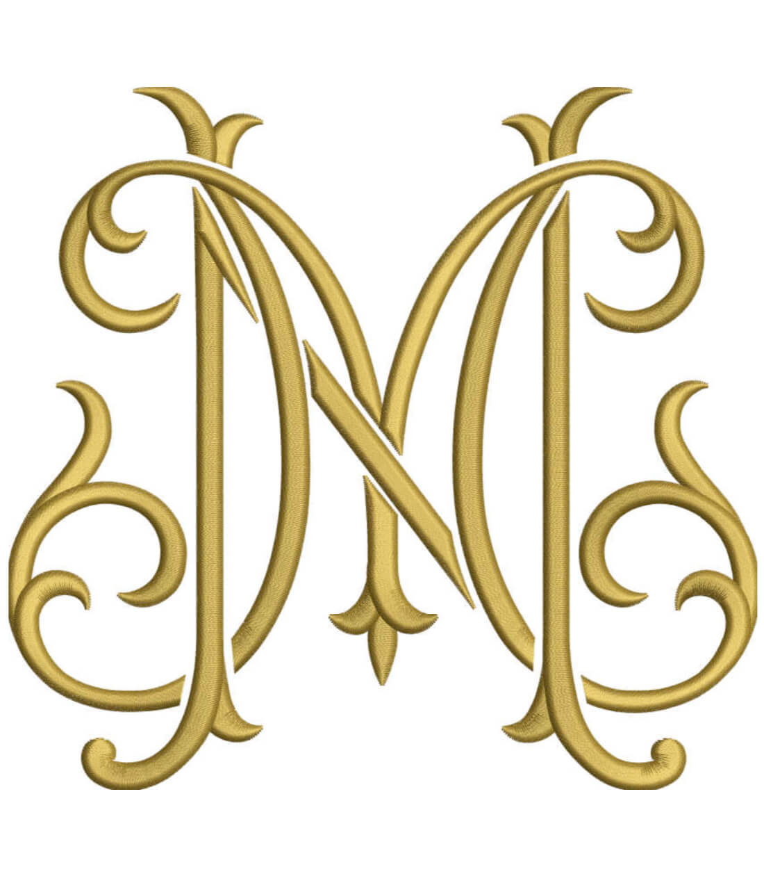 Monogram Couture MN for Embroidery