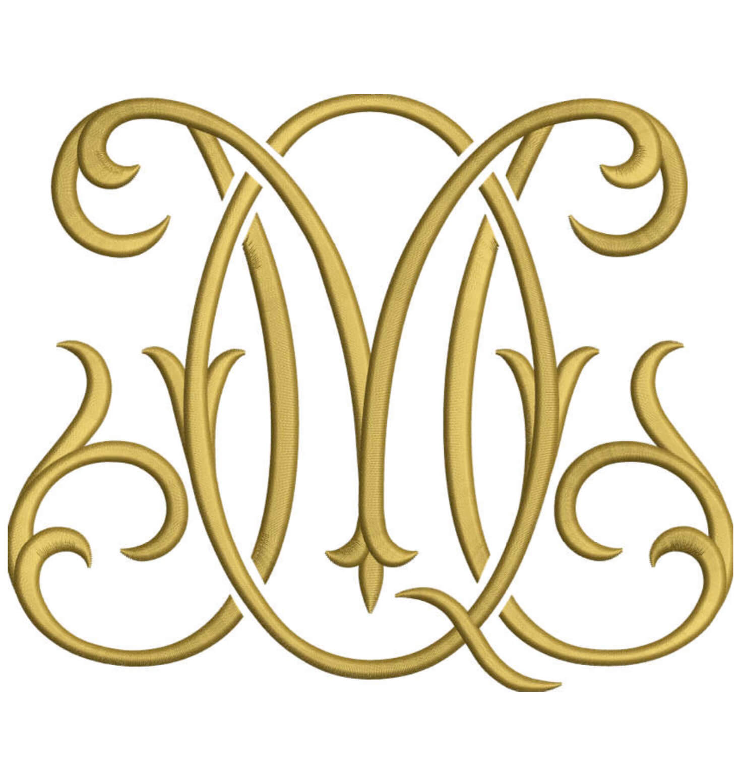 Monogram Couture MQ for Embroidery